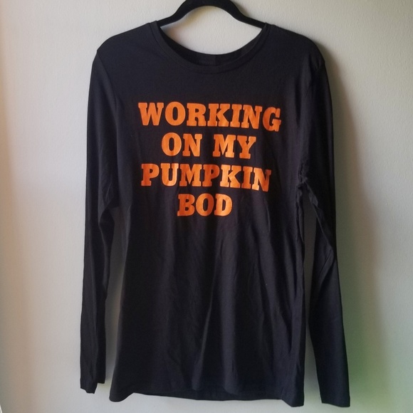 City Streets Tops - 👽Host Pick 💖 City Streets Pumpkin Bod Shirt